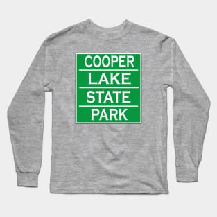 COOPER LAKE STATE PARK Long Sleeve T-Shirt